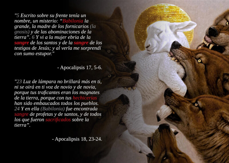 "Se completase el número de vuestros hermanos." - Apocalipsis 6. (Genocidio Cultural Cristiano. Exterminio de todos los cristianos del mundo).