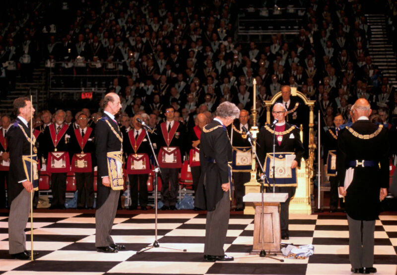 275th Anniversary Earls Court London (1992) (Freemasonry). Masonería, logia.