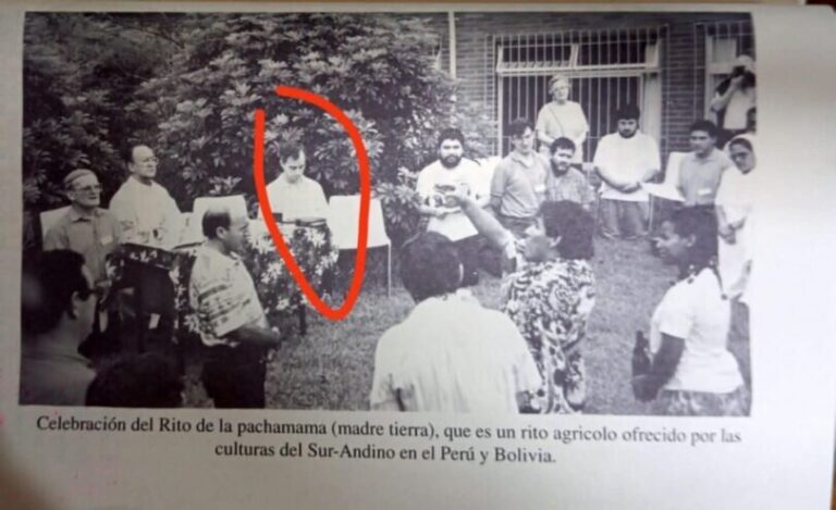 Robert Prevost. Pachamama. 1995. lifesitenews.com