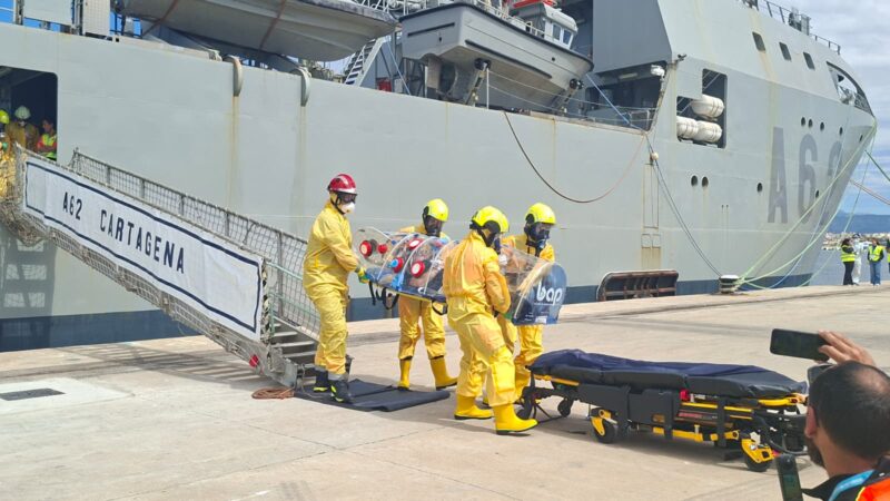 La Armada y Sanidad Exterior ensayaron un caso muy similar al del Hondius en Mallorca: el barco del simulacro sí atracó en puerto. https://www.elmundo.es/baleares/2026/05/08/69fdaddd21efa096578b4583.html