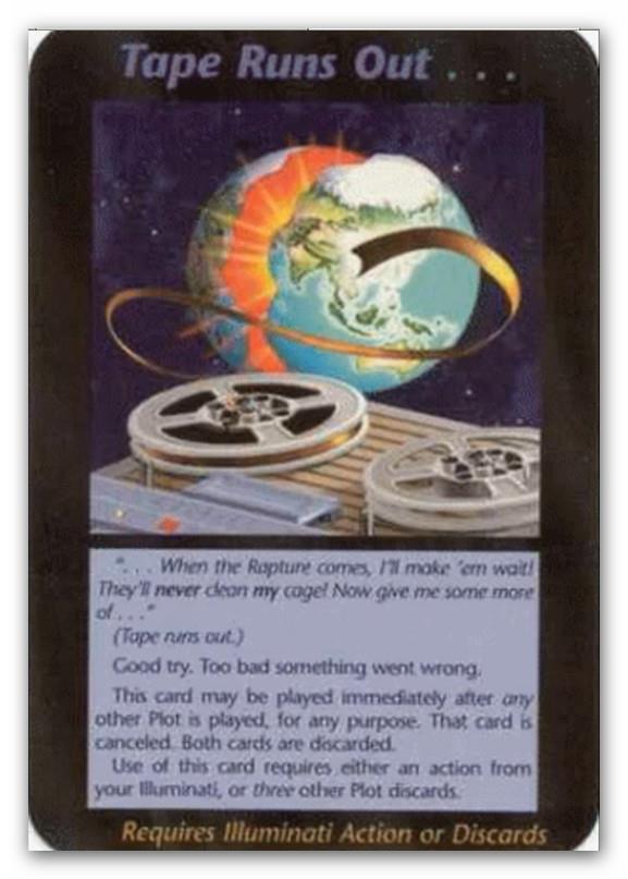 The Illuminati Card Game. Cartas NWO, NOM. Blue Beam. Serge Monast.