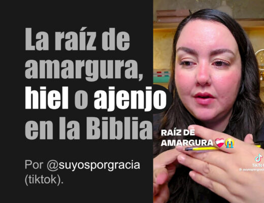 La raíz de amargura, hiel o ajenjo en la Biblia, @suyosporgracia